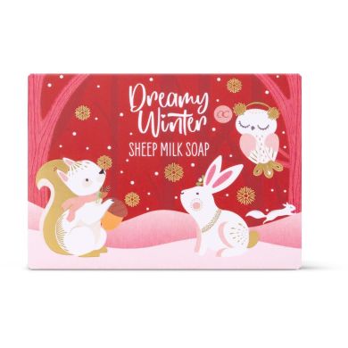 Мило для рук з овечого молока DREAMY WINTER 100г в папер. упак., аромат: Marshmallow ACCENTRA 5558476 4015953702198