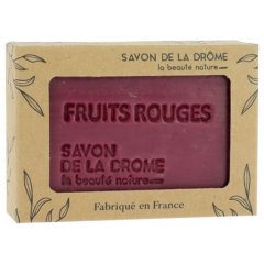 Мило каріте крафтове з ароматом &laquo;Червоні ягоди&raquo;, 100 г Savon de la Dr&ocirc;me 3760311955150