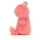 М'яка іграшка Jellycat (Джеллі кет) Рожеве Жабеня у короні 12 см CC3P