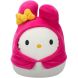 М'яка іграшка SQUISHMALLOWS серії Хелоу Кітті ХЕЛОУ КІТТІ В ОБРАЗІ МОЯ МЕЛОДІ (20 см) SQSN00390
