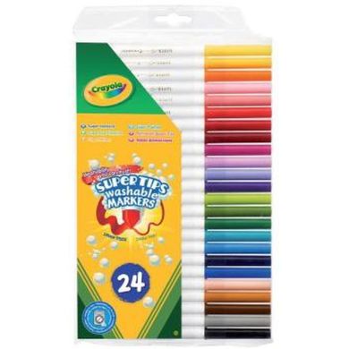 Набор фломастеров Supertips (washable), 24 шт Crayola 7551