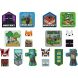 Набір наліпок 2D Yes Minecraft Characters 708531