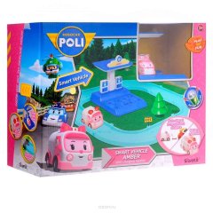 Трек Robocar Poli з розумною машиною Ембер 83271