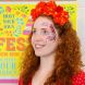 Обруч для волос Talking tables Boho Spice flower оранжевый BOHOV2-HEADBAND