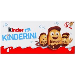 Печенье хрустящее с какао-молочным декором Kinderini Kinder 8000500447130