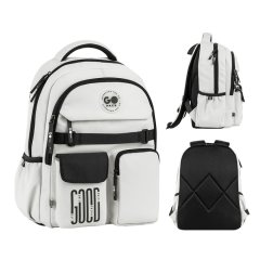 Рюкзак GoPack Education 183 світло-сірий GO26-183M-2