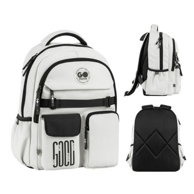 Рюкзак GoPack Education 183 світло-сірий GO26-183M-2