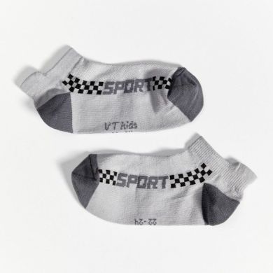 Шкарпетки V&T слід ШДС 024-1755 Спорт Старт (18-20, Сірий 4823103436448)