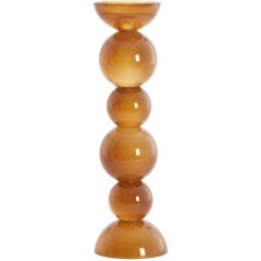 Свічник &Oslash;9,5x34 см ITINGA скло молочно-коричневий Light&Living 6074083