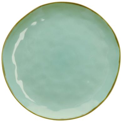 Тарелка Unitable Rose&Tulipani CONCERTO VERDE ACQUA 27 см Голубой R134600001