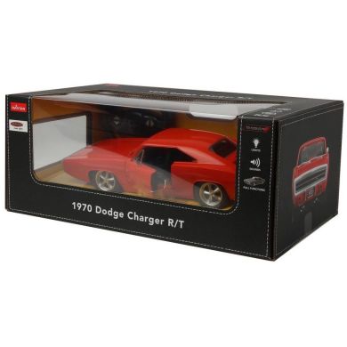 Автомобиль на радиоуправлении, д-ри/отч. Dodge Charger R/T 1970 1:16, красный, 2.4МГц Jamara
