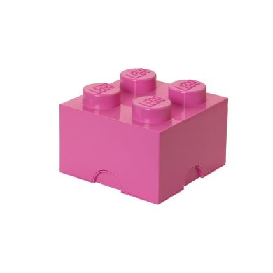 Чотирьохточковий яскраво-рожевий контейнер для зберігання Х4 Lego 40031739