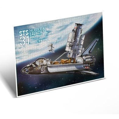 2D пазл NASA Космічний телескоп Хаббл Cubic Fun DS1030h