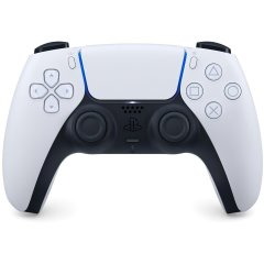 Геймпад PlayStation 5 Dualsense BT, White 1000040185