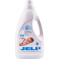 Гіпоалергенне молочко для прання білого Jelp 0+, 1,5 л 90010 5713183900108