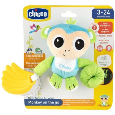 Игрушка-погремушка мягкая Обезьяна Chicco 11568.00
