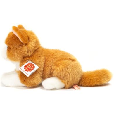 Игрушка мягкая Котенок лежит 20 см Teddy Hermann 91832