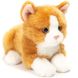Игрушка мягкая Котенок лежит 20 см Teddy Hermann 91832