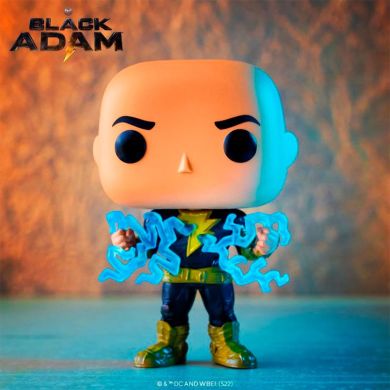 Ігрова фігурка FUNKO POP! серії Чорний Адам ЧОРНИЙ АДАМ (w/glow chase) 64189