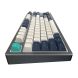 Ігрова клавіатура KD87В Mech. Gateron cap teal ENG/UA KB-GCT-872-702124