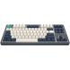Ігрова клавіатура KD87В Mech. Gateron cap teal ENG/UA KB-GCT-872-702124