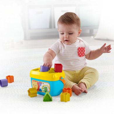 Игровой набор для малышей Ведерко с кубиками Fisher Price Яркое FFC84