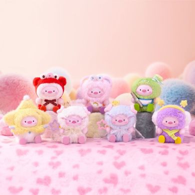 Коллекционная мягкая игрушка с кольцом POP TOP 1983toys серии GeeGeePig - В ОЖИДАНИИ ЧУДЕС (в дисп., AP17184201900C