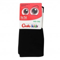 Колготы детские CK TIP-TOP, р.140-146(22), 566 черный 4810226606773