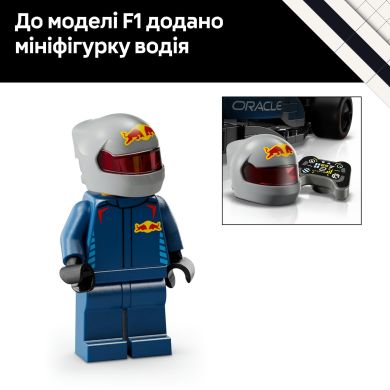 Конструктор Автомобіль для перегонів F1 Oracle Red Bull Racing RB20 LEGO Speed Champions 77243
