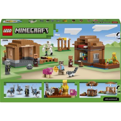 Конструктор Нападение вызывателя на деревню Lego Minecraft 21596
