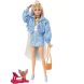 Лялька Barbie Екстра білявка з пучком на розпущеному волоссі HHN08