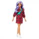 Лялька Barbie Барбі &laquo;Модниця&raquo; у клітчастій сукні GRB49