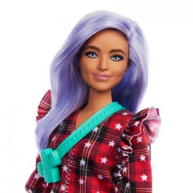 Лялька Barbie Барбі &laquo;Модниця&raquo; у клітчастій сукні GRB49