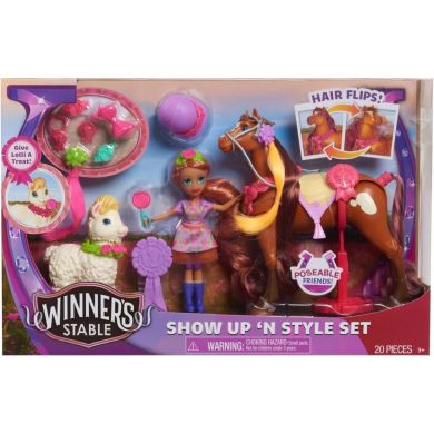 Лялька та кінь з аксесуарами Winner&rsquo;s Stable Camp Clover Barn 23x36x6,5 см 53180