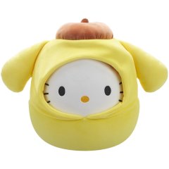 Мягкая игрушка SQUISHMALLOWS серии Хелоу Китти ХЕЛОУ КИТТИ В ОБРАЗЕ ПОМПОМПУРИН (20 см) SQSN00387