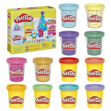 Набір для творчості Play-Doh 12 баночок з масою для ліплення G0149