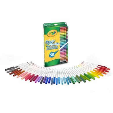 Набор фломастеров Supertips (washable), 50 шт Crayola 7555