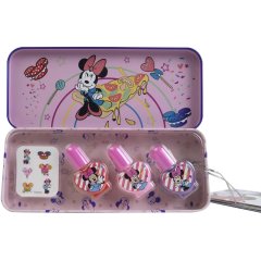 Набір лаків для нігтів Minnie Cosmic Candy у металевому футлярі, Markwins Markwins 1580381E