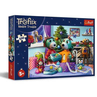 Пазли 100 The Treflik Family Сімейне Різдво Трефліка Trefl 16483