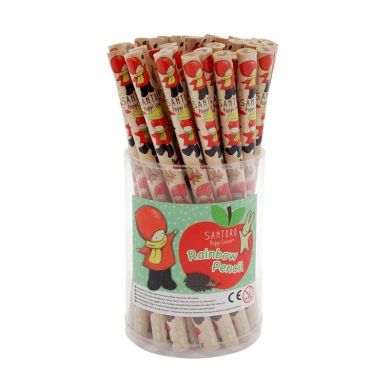 Олівець з різнокольоровим грифелем Poppi Loves 4в1 Santoro 754PLD01