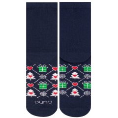 Шкарпетки дитячі 4109 р.18-20 темно-синій малюнок 2289 DUNA 4823094647298