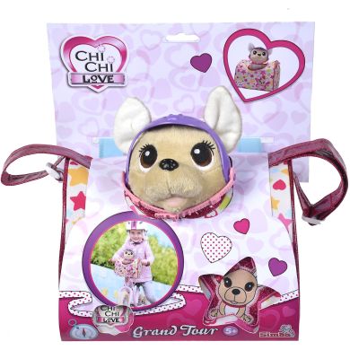 Собачка Chi Chi Love Перевезення з сумочкою та захисним шоломом, 3+ 5890036