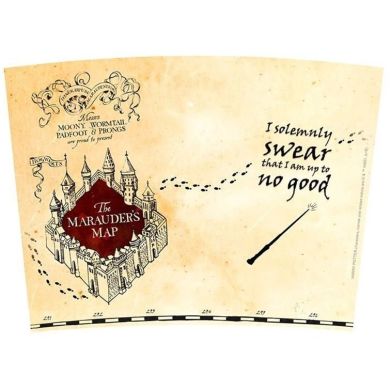 Термокружка Marauder's Map Гаррі Поттер Карта мародера 355 мл ABYTUM006