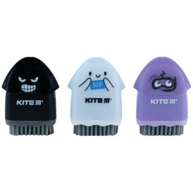 Точилка с контейнером и резинкой Faces, ассорти Kite K24-365