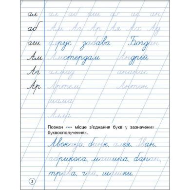 Тренувальний зошит: Охайне письмо (у) РАНОК 9786170975690