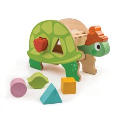 Іграшка з дерева Сортер-черепаха Tender Leaf Toys TL8456, Зелений