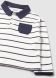 Дитяча контрастна футболка-поло Mayoral 80 Молочний 2103