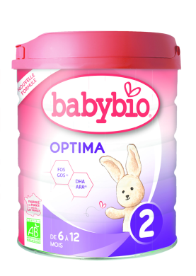 Детская сухая молочная смесь BabyBio Optima-2 от 6 до 12 мес 800 г 58032 3288131580326