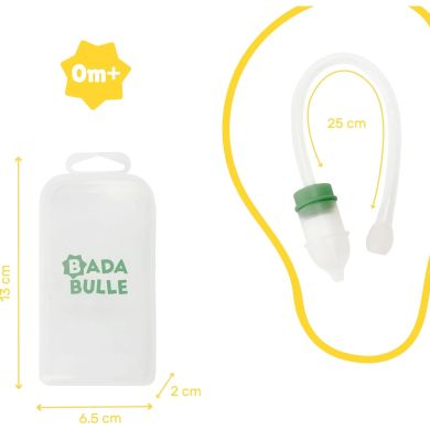 Гнучкий дитячий носовий аспіратор Badabulle B032004