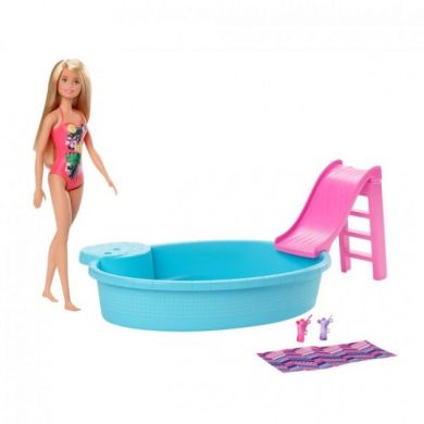 Игровой набор Barbie Барби Развлечения у бассейна GHL 91
